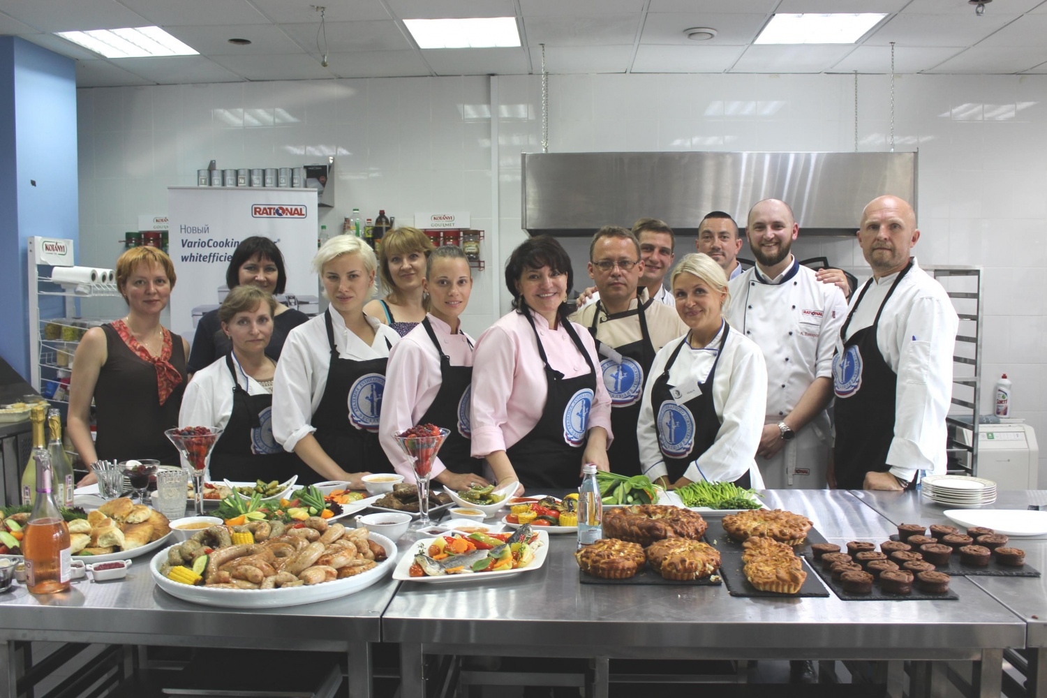 RATIONAL и Академия Кулинарного Искусства «Эксклюзив» - открытие тренинг-центра в Москве.